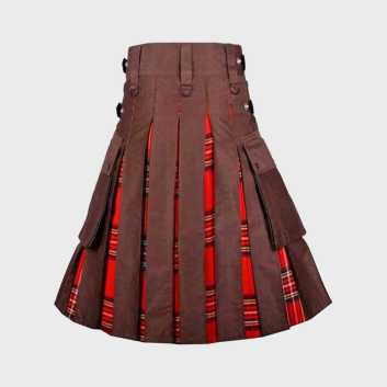 Browan & Royal Stewart Hybrid Utility Tartan Kilt