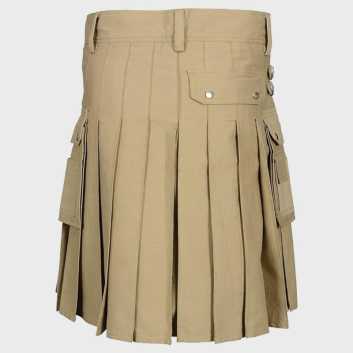Khaki Utility Kilt