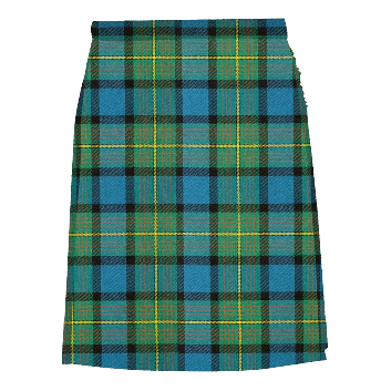 Muir tartan kilt