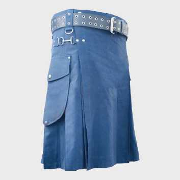 Navy Blue Utility Kilt
