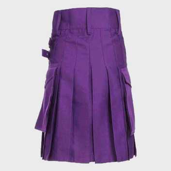Purple Utility Kilt
