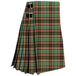 Cumming Hunting Weathered Tartan Crest Hoodie - Circle Style