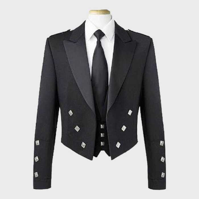 Prince Charlie Jacket & Waistcoat For Man